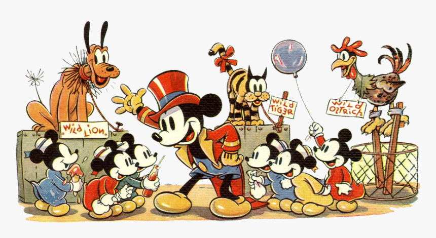 Mickcircus Png Pixels Magic - Mickey Mouse Donald Duckgoofy, Transparent Png, Free Download