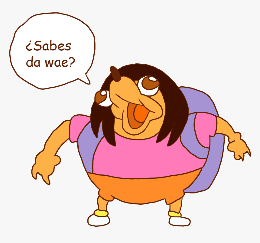 Sabes Da Wae Mammal Cartoon Vertebrate Beak - Uganda Knuckles, HD Png Download, Free Download