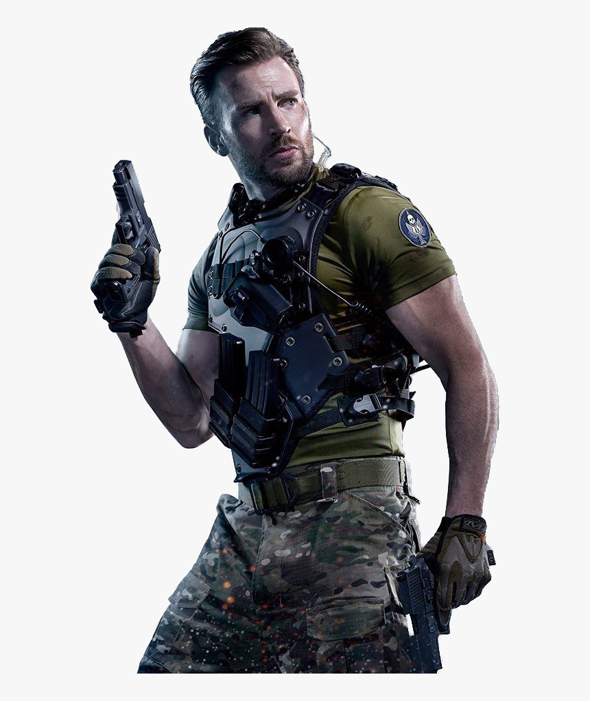 #chrisevans #soldier #png #transparent #sticker - Transparent Chris Evans Png, Png Download, Free Download