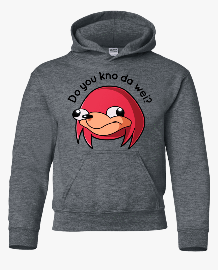 Ugandan Knuckles Youth Hoodie - Jelly Bucket Culture Logos, HD Png ...