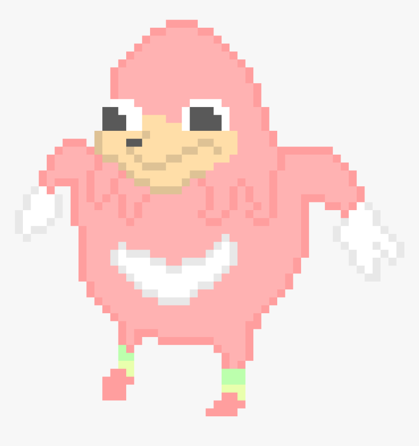 Pixel Art Uganda Knuckles, HD Png Download, Free Download