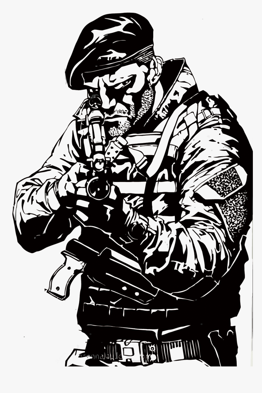 Soldier Png High-quality Image - Soldier Drawing Png, Transparent Png, Free Download