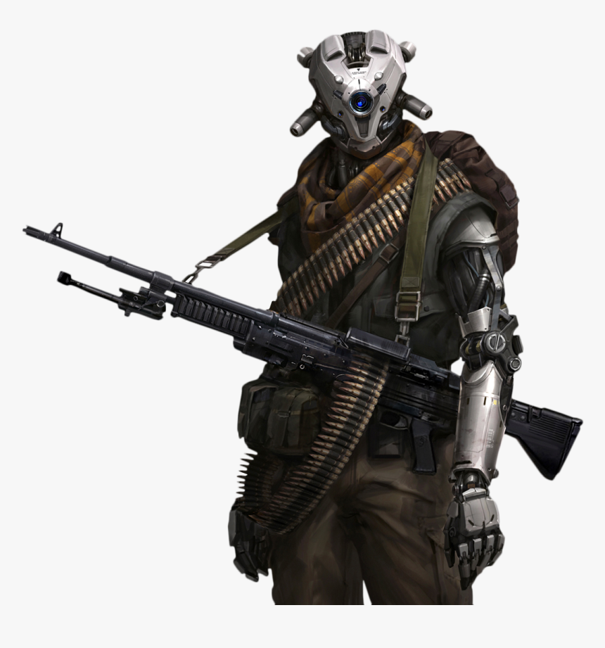 Sci Fi Robots Soldier , Png Download - Sci Fi Robot Soldier, Transparent Png, Free Download