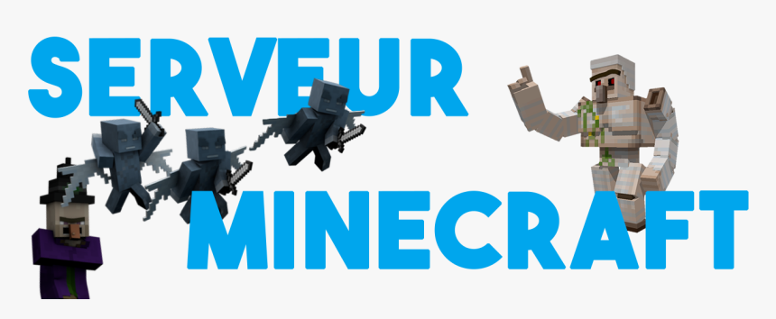 Serveur Minecraft Gratuit Logo - Graphic Design, HD Png Download, Free Download