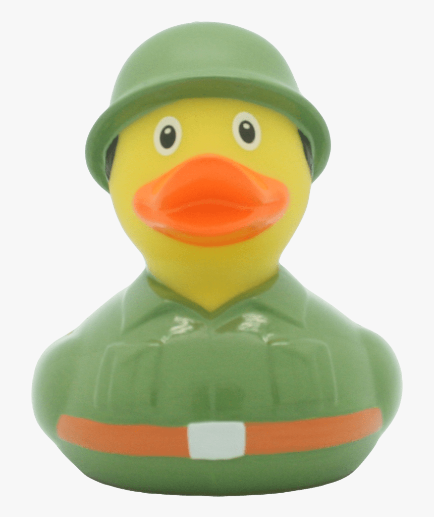 Soldier Rubber Duck - Soldier Rubber Ducks Png, Transparent Png, Free Download