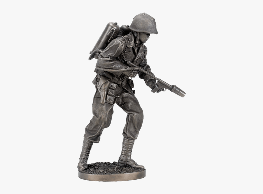 Transparent Soldier Person - Ww2 Us Soldier Flamethrower, HD Png Download, Free Download