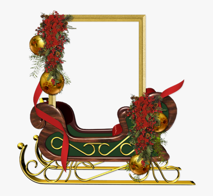 Christmas Sled, Christmas - Christmas Day, HD Png Download, Free Download