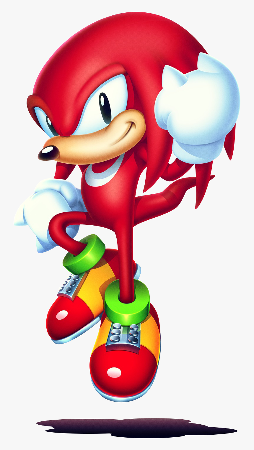 Transparent Pointing At You Clipart - Sonic Mania Plus Knuckles, HD Png Download, Free Download