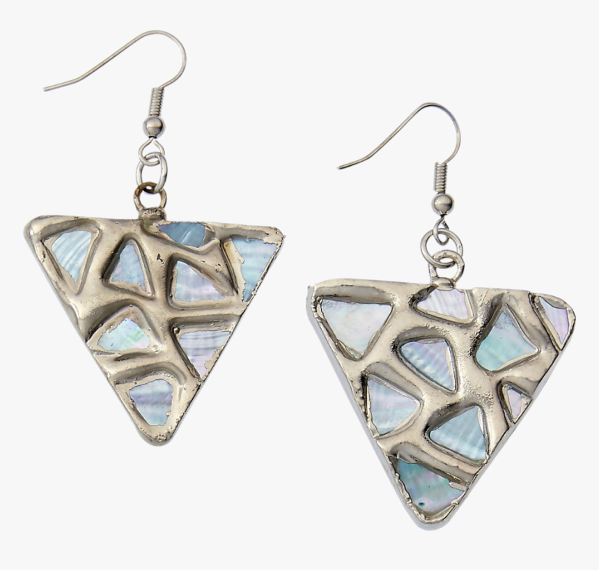 Earrings Circle Triangle Teardrop - Earrings, HD Png Download, Free Download