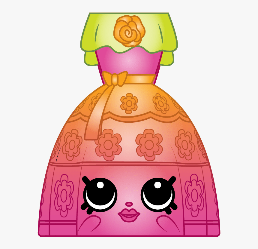 Dolores Dress Shopkins , Png Download - Dibujos De Shopkins Acolor, Transparent Png, Free Download