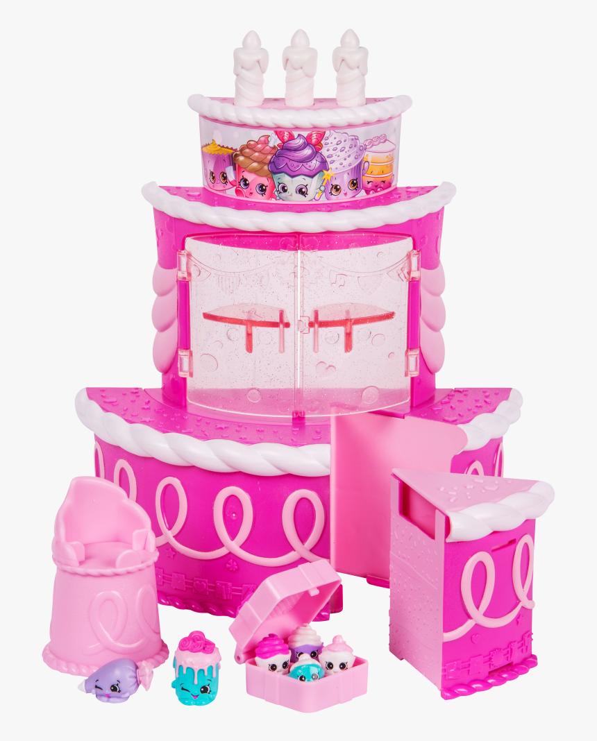 Id56357 Spks7 Cakesurprise Out Face - Shopkins Join The Party Playset, HD Png Download, Free Download