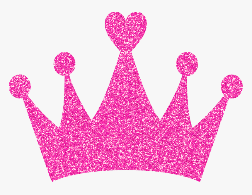 #corona #pink #glitter - Corona Para Photo Booth, HD Png Download, Free Download