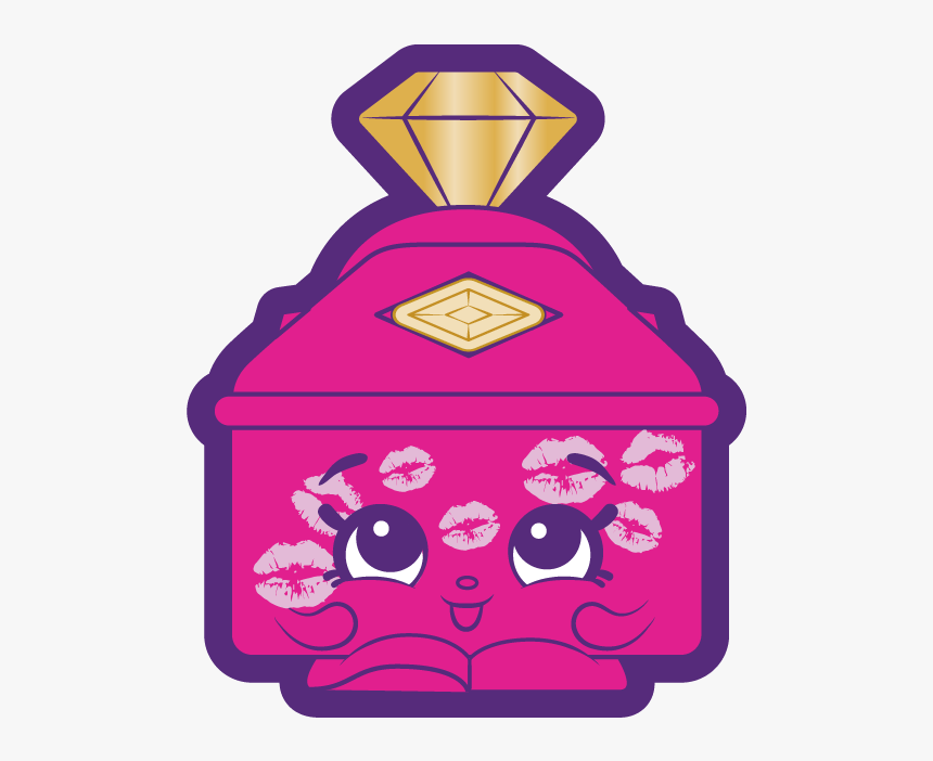 Rowena Ring Box Is An Ultra Rare Glamour Gems Tribe - Shopkins Season 9 Gem, HD Png Download, Free Download