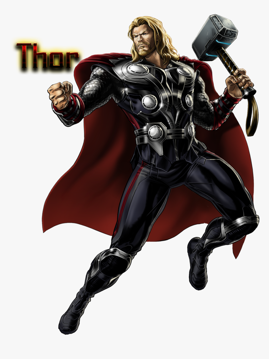 Thor Png Download - Marvel Avengers Alliance Superman, Transparent Png, Free Download