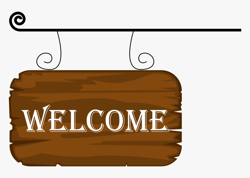 Brown Welcome Png, Transparent Png, Free Download