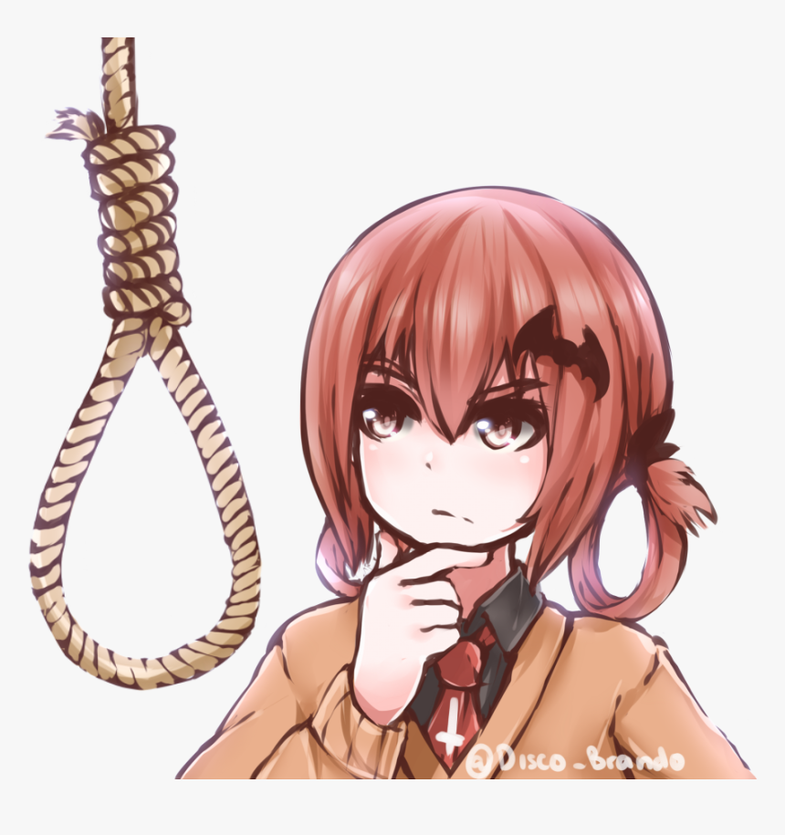 Transparent Noose Animated - Satania Suicide, HD Png Download, Free Download