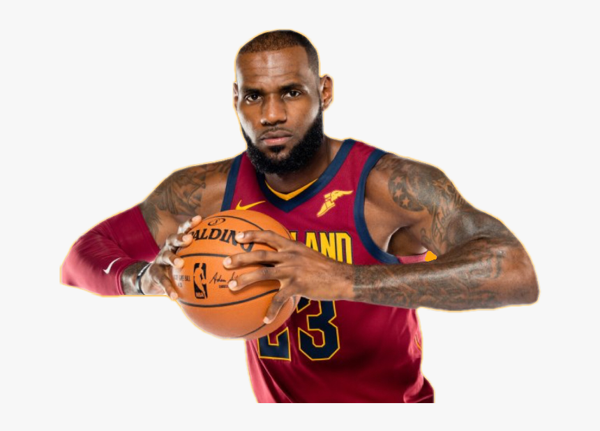 #lebron #james #lebronjames #23 #kingjames #cavs #cavaliers - Lebron James With Ball, HD Png Download, Free Download