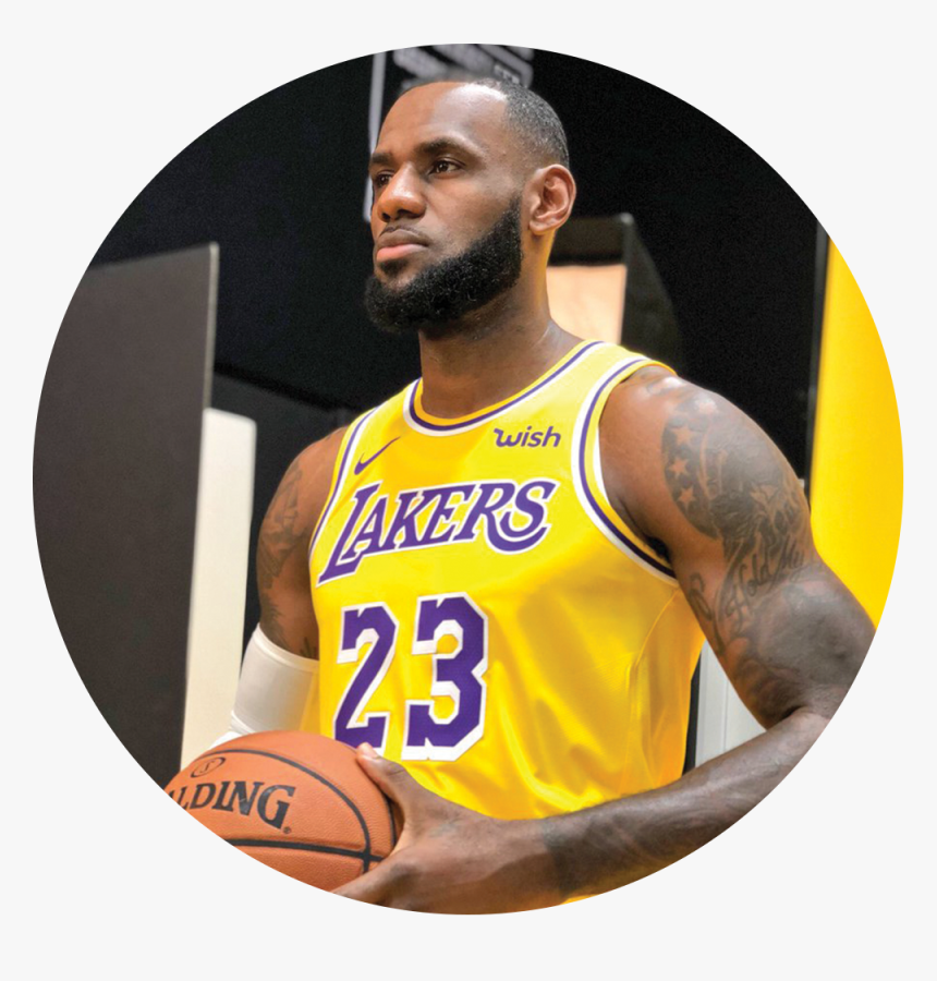 Lakers Media Day 2018 - Lebron James Png Lakers, Transparent Png, Free Download