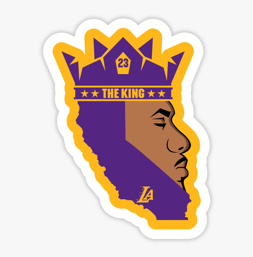  King  James  Lebron  James  Logo  Lakers HD Png Download 