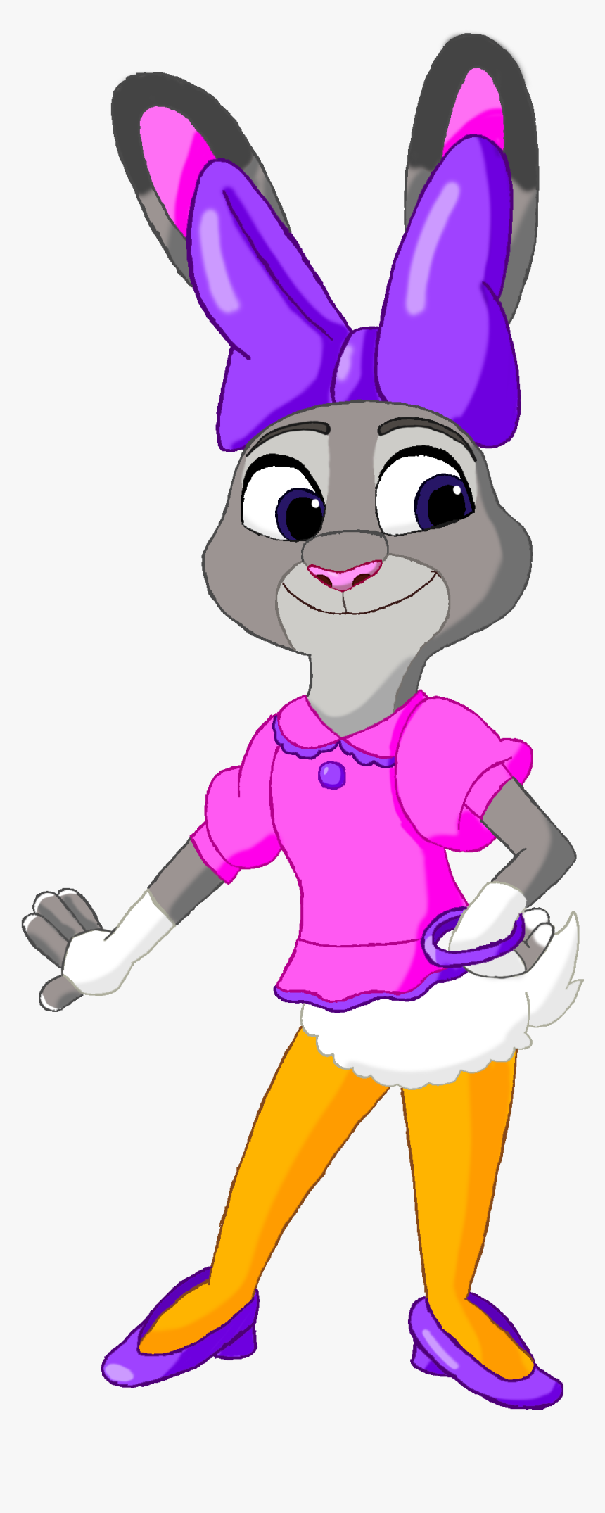Daisy Duck Png Hd - Judy Hopps Daisy Duck, Transparent Png, Free Download