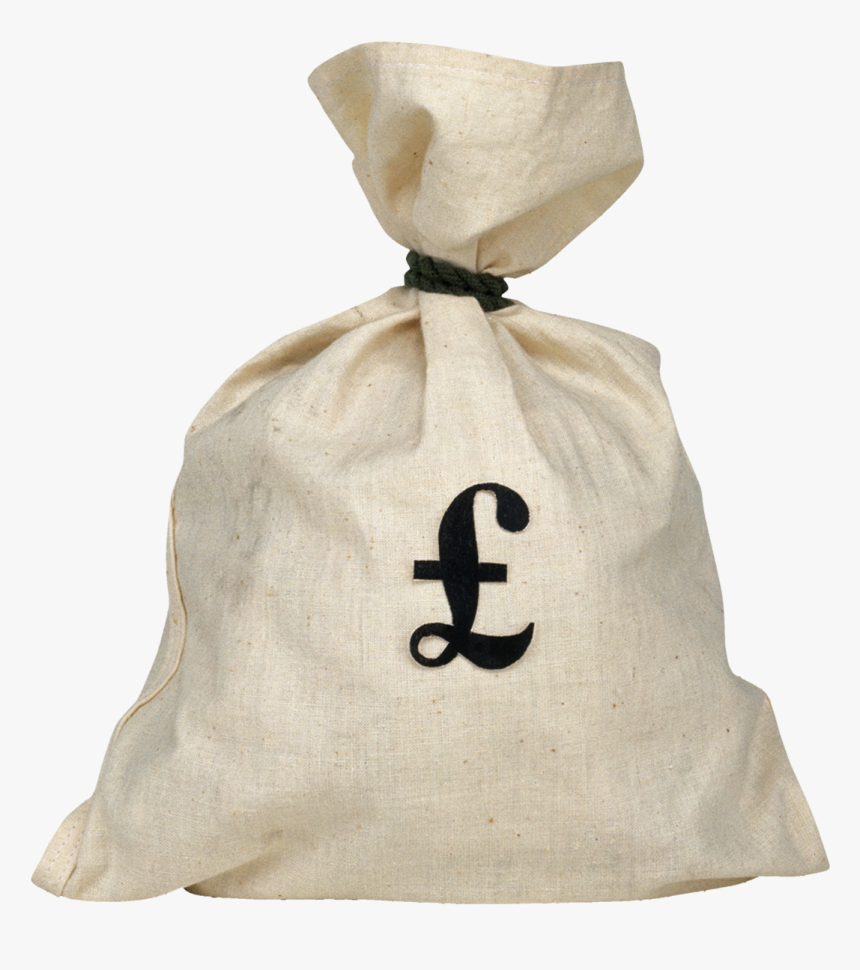 Transparent Money Bag Clipart - Bag Of Money Pounds, HD Png Download, Free Download