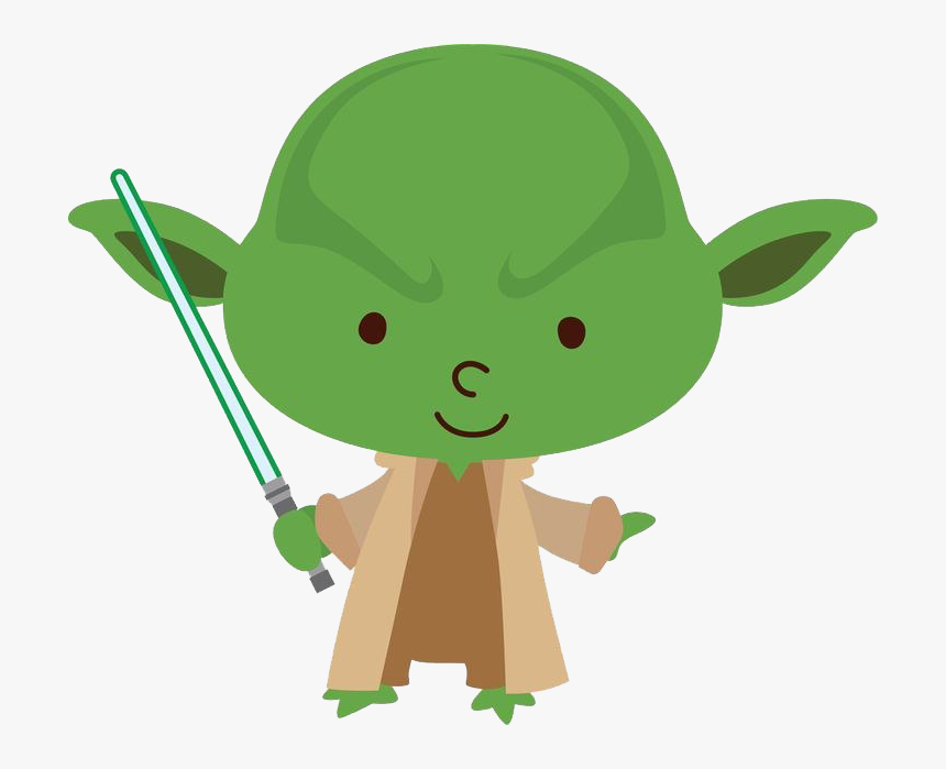 Star Wars Caricatura Yoda, HD Png Download, Free Download