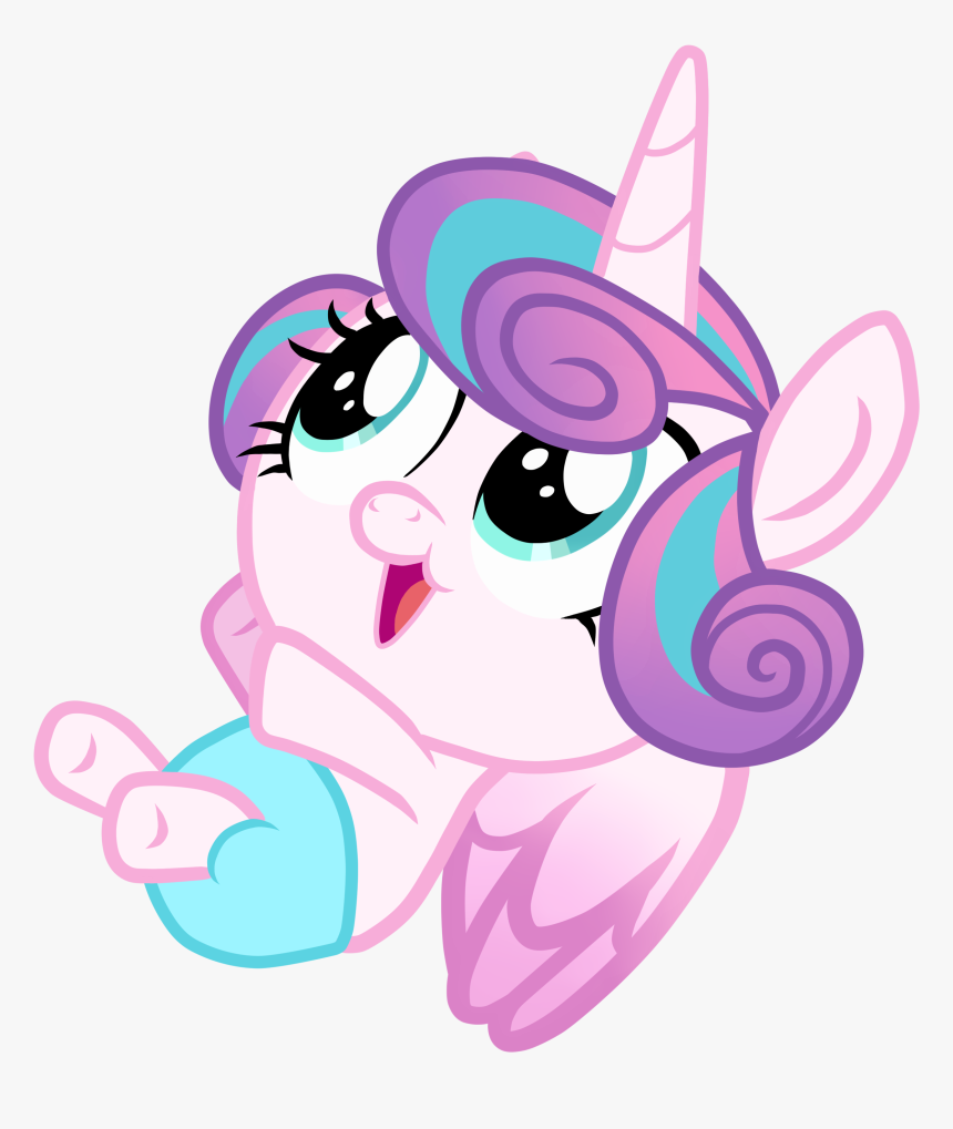 Flurry Heart Vector Cute - Baby Princess Flurry Heart, HD Png Download, Free Download