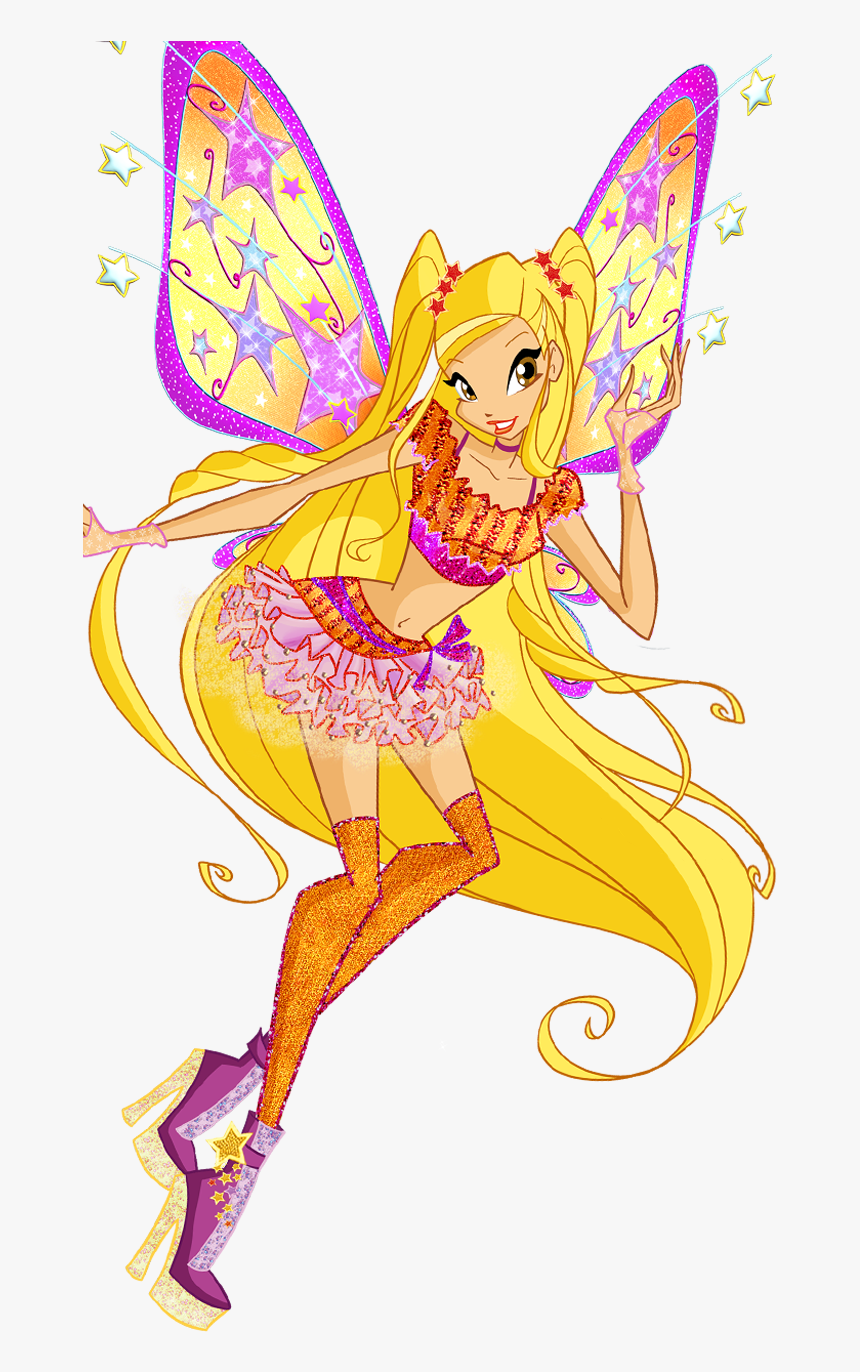 60656 - Winx Club Stella Believix, HD Png Download, Free Download