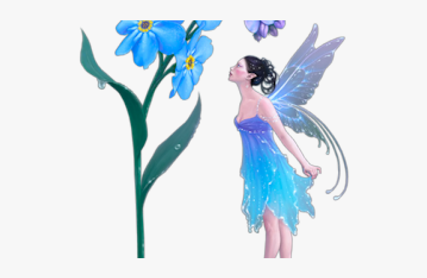 Fairy Png Transparent Images - Forget Me Not, Png Download, Free Download