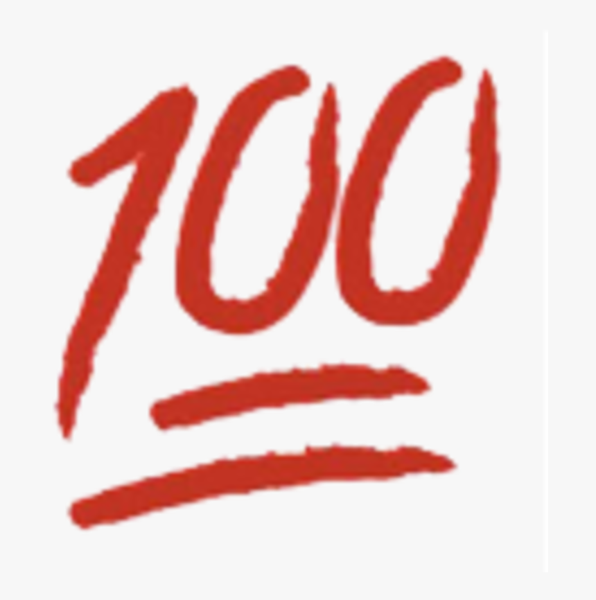 Clip Art 100 Emoji Png - Smiley 100, Transparent Png, Free Download
