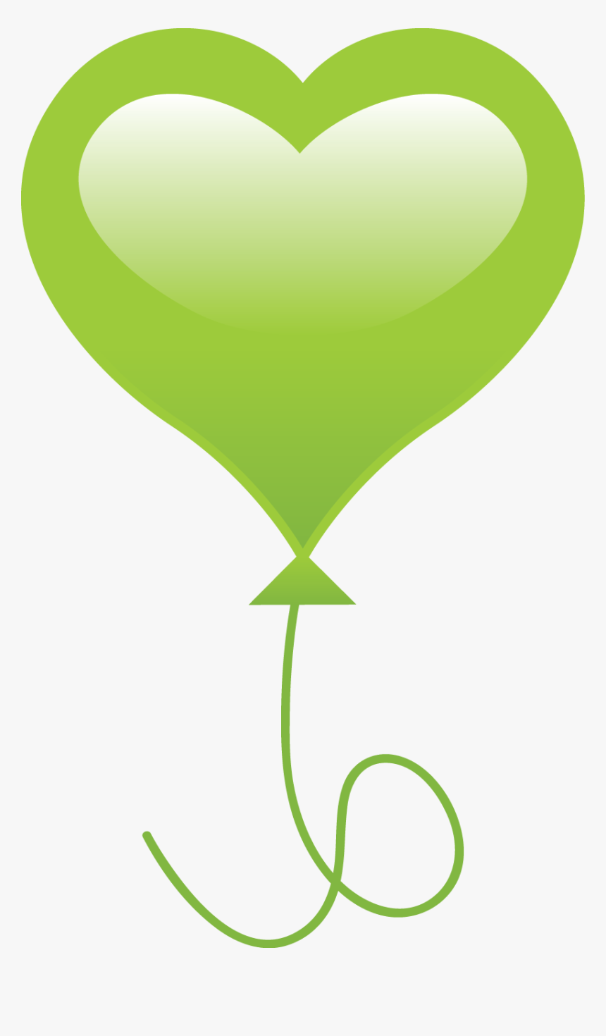 Balloon Clipart , Png Download - Globos Png En Forma De Corazon, Transparent Png, Free Download