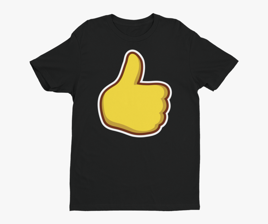 Thumbs Up Emoji Short Sleeve Next Level T Shirt"

 - Mount Rushmore Shirt, HD Png Download, Free Download