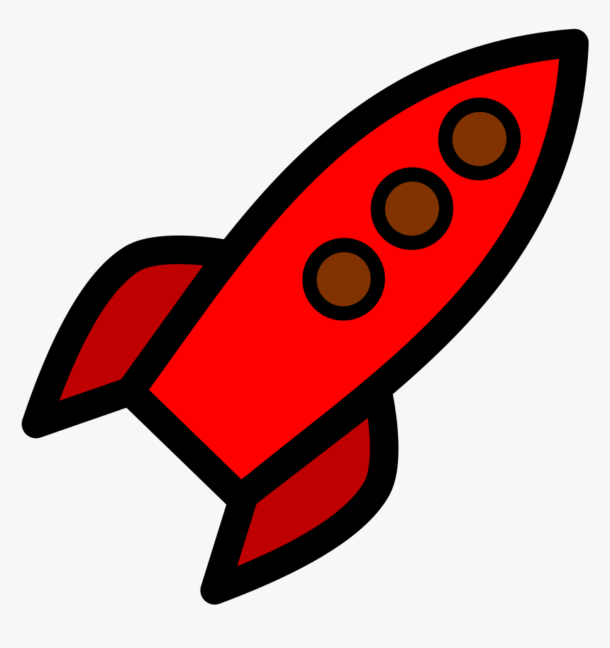 Free Red Home Icon Png Clipart , Png Download - Red Rocket Clipart, Transparent Png, Free Download