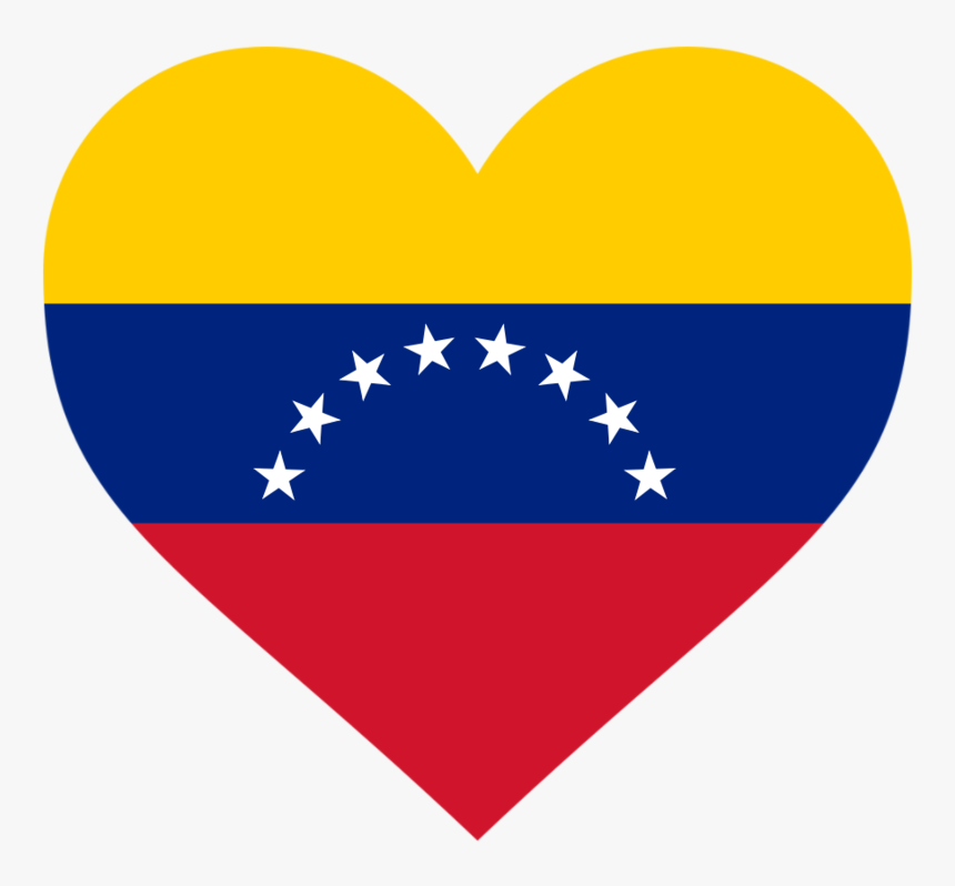 Corazon Con La Bandera De Venezuela En By Imagenes - Venezuela Flag, HD Png Download, Free Download