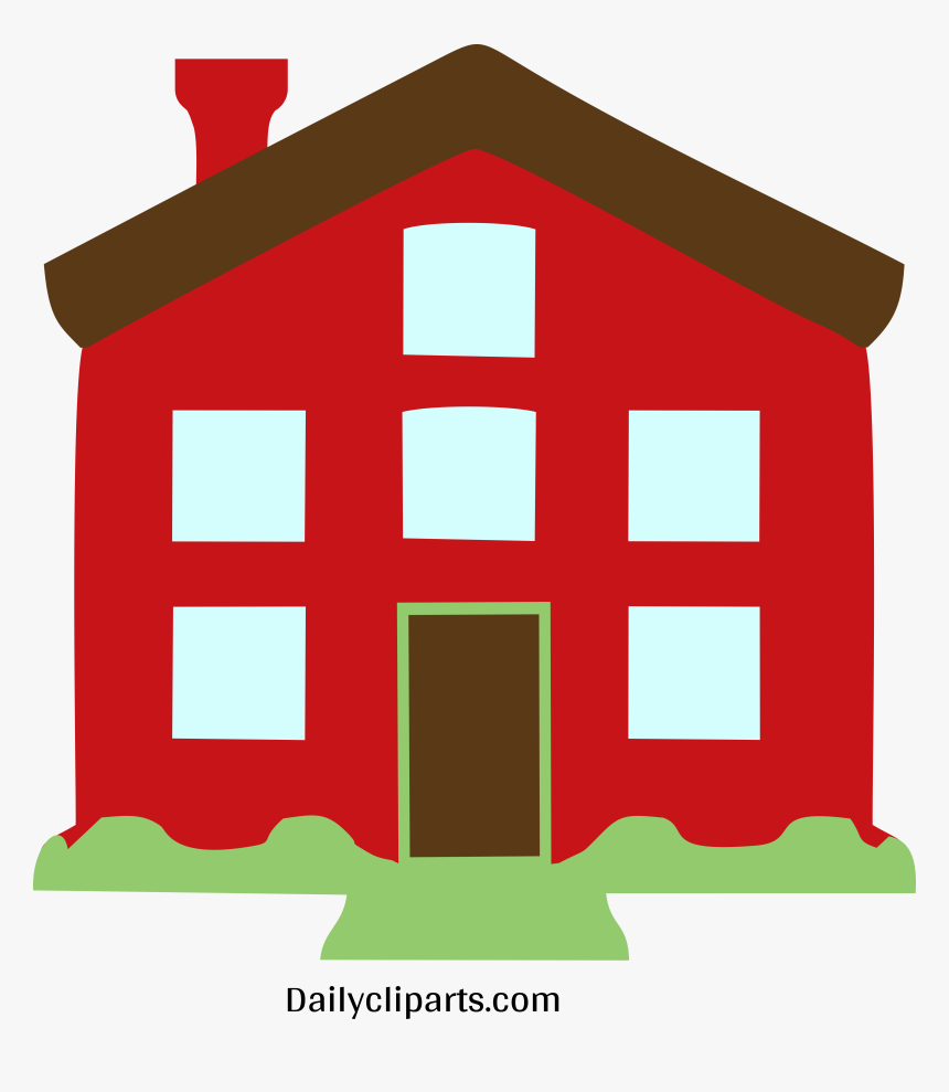 Red Home Icon Image - Red Homeicon, HD Png Download, Free Download