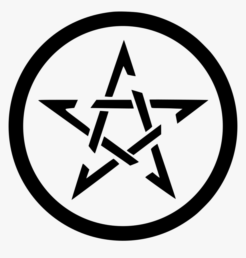Pentagram Pentagramm Star Hell - Pentagram Svg, HD Png Download, Free Download