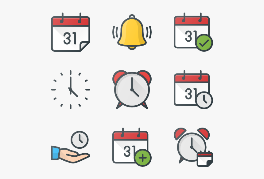 Essential Set - Calendar Cartoon Icon Free, HD Png Download - kindpng Essential Set - Calendar Cartoon Icon Free, HD Png Download - kindpng
