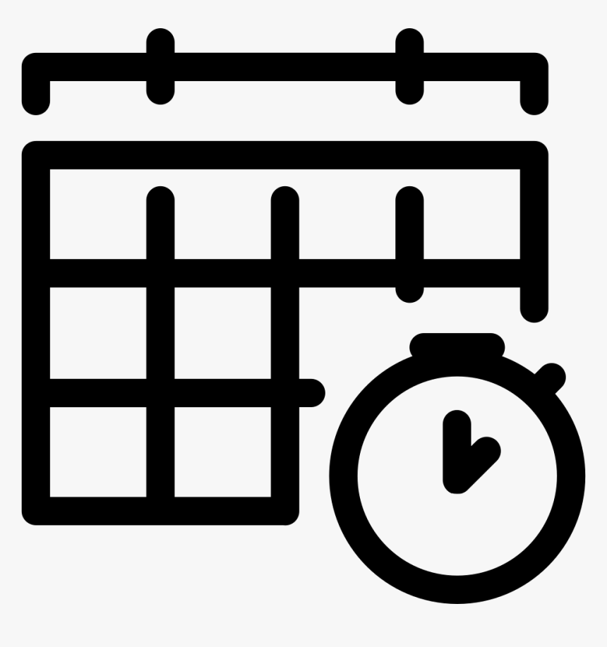 Schedule Icon Free Library More - Schedule Icon Png, Transparent Png, Free Download