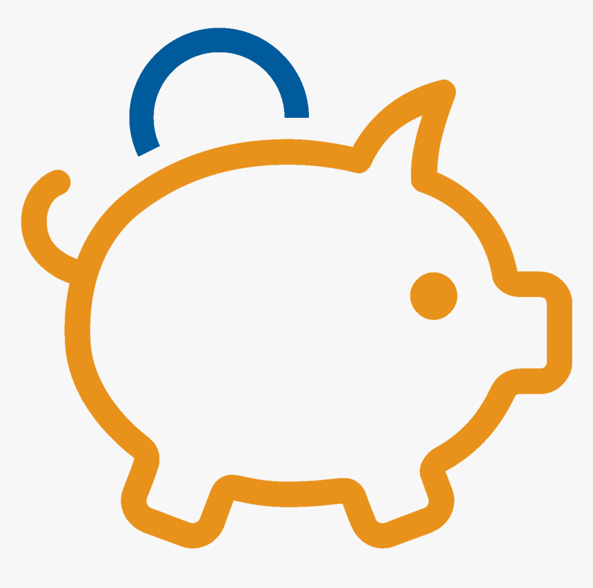 Piggy Bank Icon Png Clipart , Png Download - Piggy Bank Icon Png, Transparent Png, Free Download
