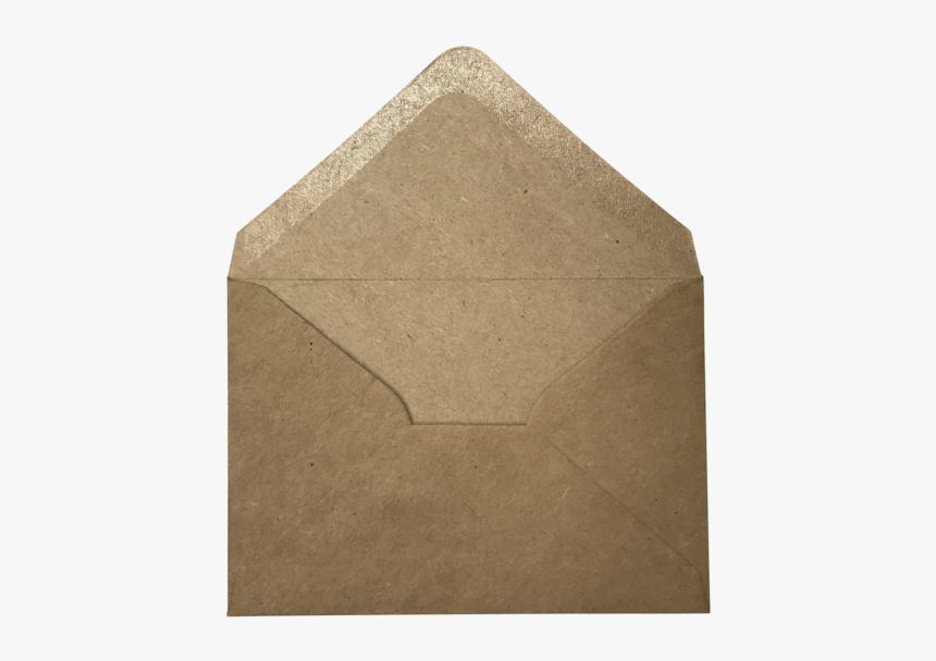 Harvest Kraft Rsvp Envelope - Open Brown Envelope Png, Transparent Png, Free Download