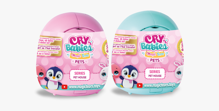 91085im 91085imv Box V40 02 - Cry Babies Magic Tears Pets, HD Png Download, Free Download