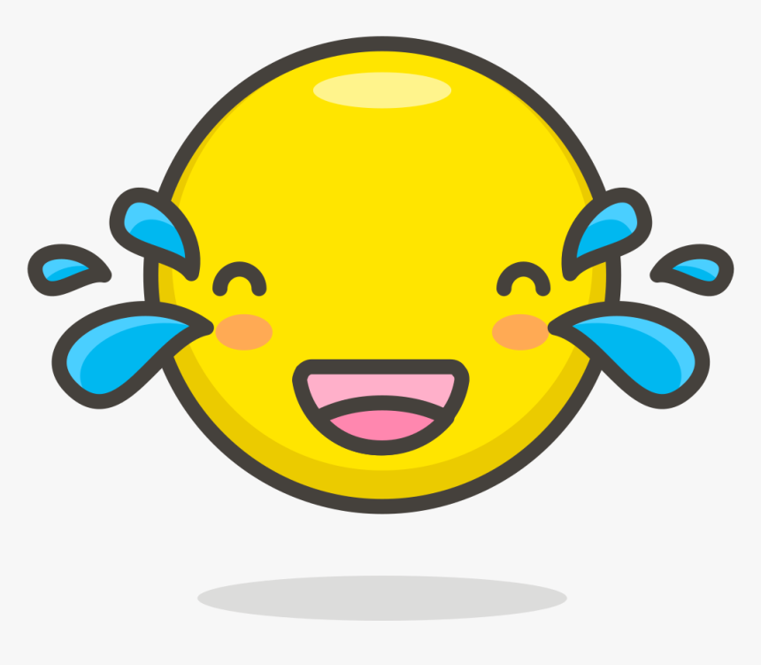 003 Face With Tears Of Joy - Air Mata Png, Transparent Png, Free Download