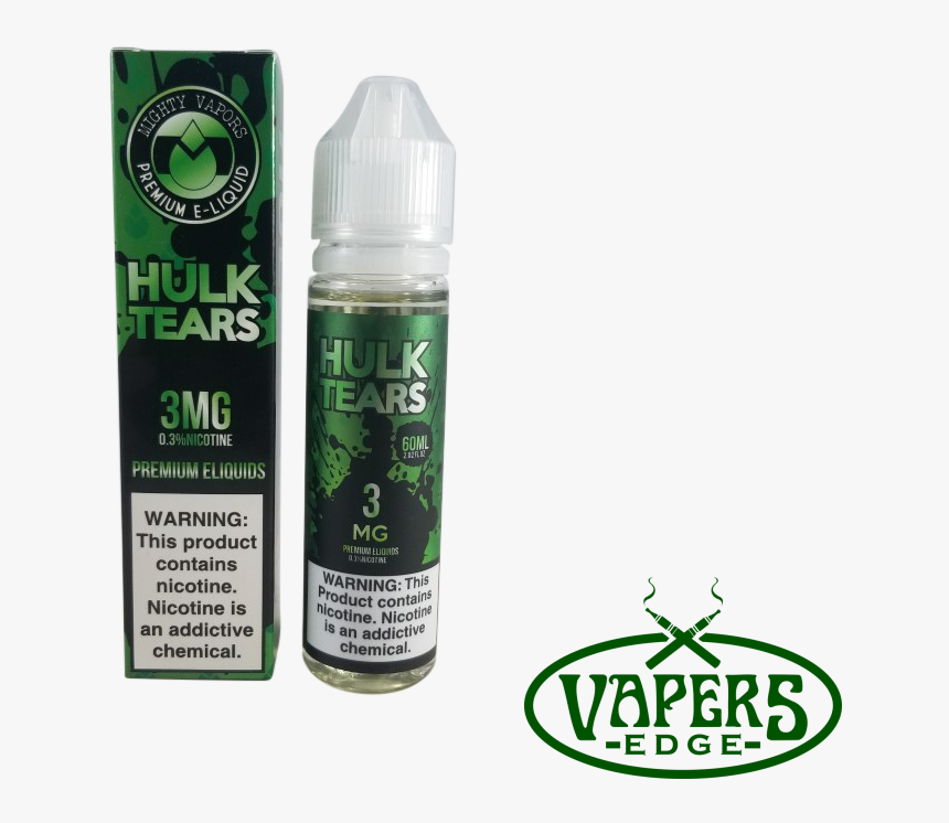 Hulk Tears By Mighty Vapors Eliquid - Cosmetics, HD Png Download, Free Download