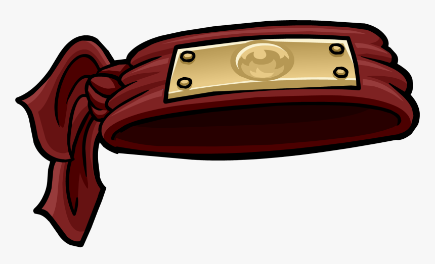 Bandana Clipart Ninja - Club Penguin Headband, HD Png Download, Free Download