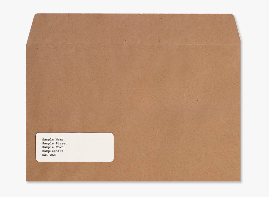 Brown Envelope With Name, HD Png Download, Free Download