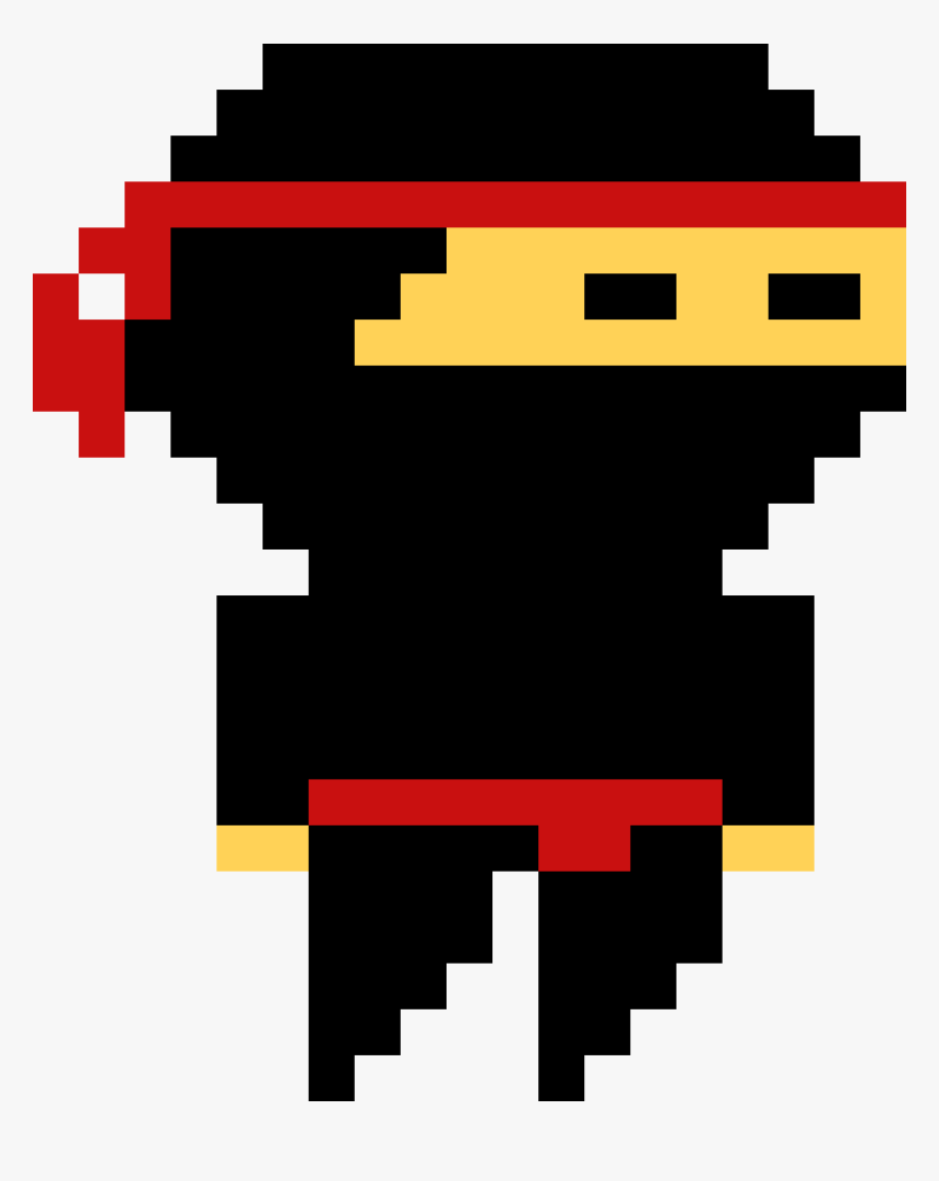 Ninja Pixel Png, Transparent Png, Free Download