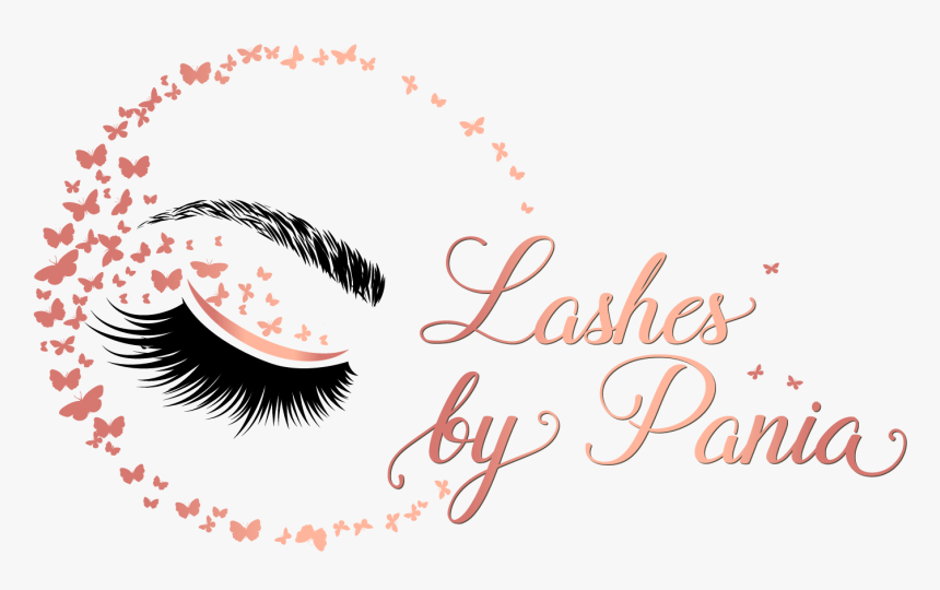 Pania’s Lash Bar - Logo Eyelash Extension Png, Transparent Png, Free Download