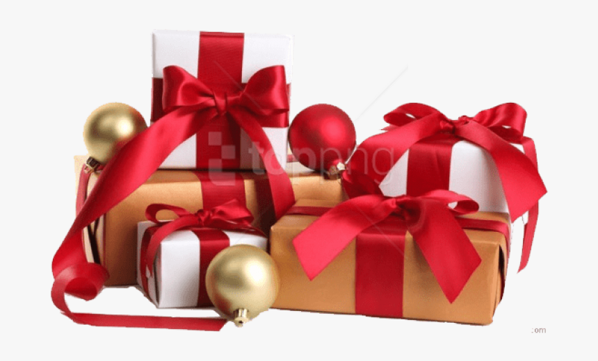 Christmas Gifts Png - Christmas Gift Boxes, Transparent Png, Free Download