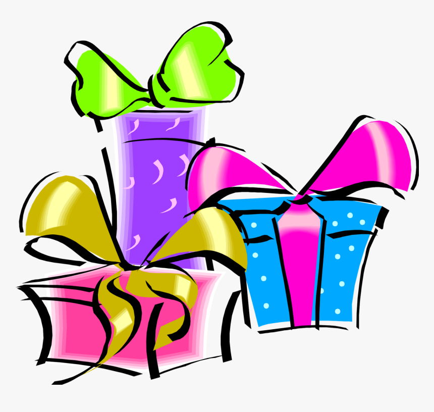 Birthday Gift Png Clip Art - Birthday Gifts Clipart Png, Transparent Png, Free Download