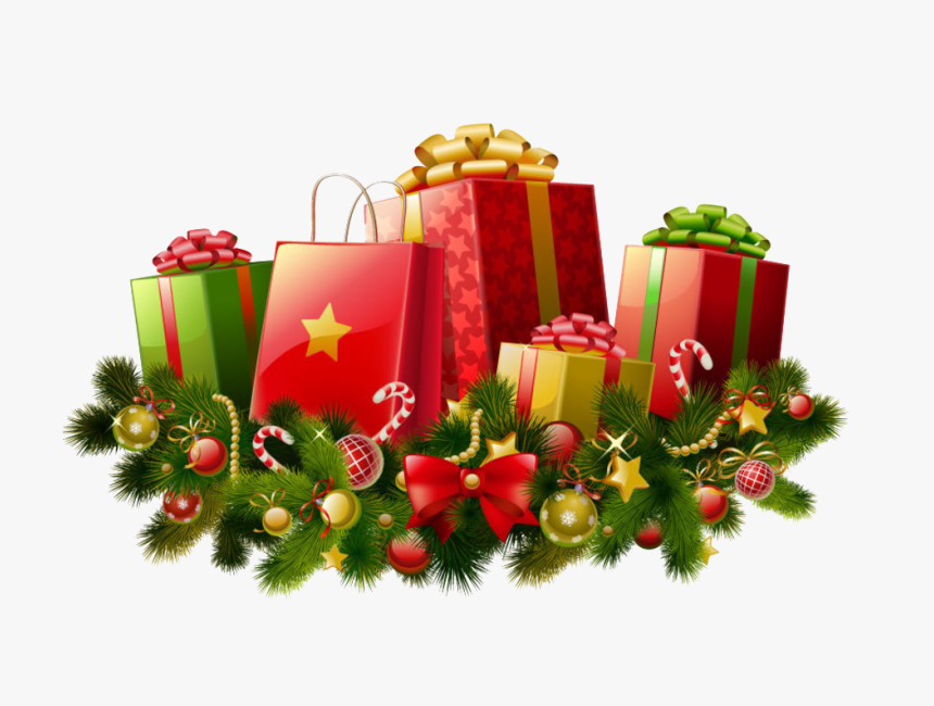 Christmas Gift Png File - Merry Christmas Gift Png, Transparent Png, Free Download